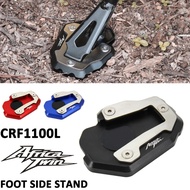 For Honda CRF1100L Motorcycle Accessories Side Stand Enlarge PlatePad CRF1100L CRF 1100 L L4 Africa 