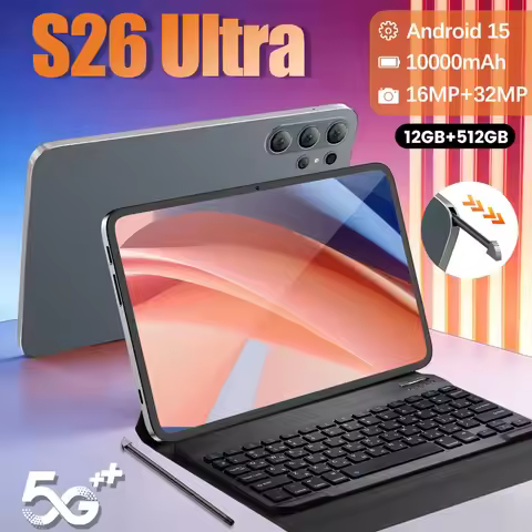 2026 Global Version Original MI Tablets S26 Ultra Android 15 12GB+512GB 10000mAh 5G Dual SIM Card Wi
