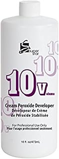 Super Star Cream Peroxide Developer 10 Volume - 16 Oz