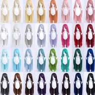 Original Ywailisi Cosplay Wig Alice Base 100Cm Straight Multi Color/ Multi-Color Comb Cap Ad-77