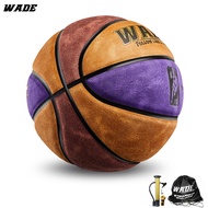 WADE 7 Indoor/outdoor Sport Basketball Ball for Basketball ball High quality suede material (WD-088Q