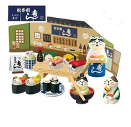 ของตกแต่งโต๊ะร้านซูชิ Miniature Zakka Cat Dolls ของตกแต่งโต๊ะร้านสไตล์ญี่ปุ่น ของเล่นตัวละครการ์ตูน 