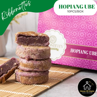 TIPAS HOPIA UBE- 10PCS PER BOX FRESHLY BAKED FROM THE BAKERY