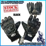 GLOVE ARAI HELMET BLACK MOTORBIKE MOTORCYCLE GLOVE CHOPPER DESIGN RIDING GLOVE ANTI-FALL LEATHER BIK