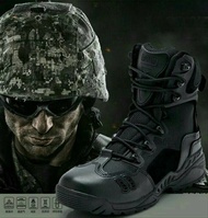 Sepatu Army Magnum Elite Spider 8.1 Tactical Boots Made In USA Desert & Black Sepatu Army Magnum