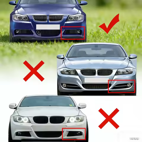 For Bmw 3 Series E90 E91 M-Tech 4 Door 320i 330i 2005-2008 Front Bumper Splitter Lip 1Pair Car Front