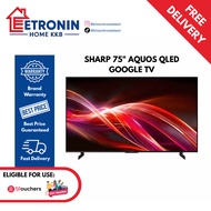 SHARP 75" AQUOS QLED Google TV 4T-C75HN7000X