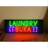 LED light writing LED sign laundry open/