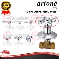 ARTONE PRO ITALY STAINLESS STEEL WATER TAP HANDLE SPARE PART FOR CONCEALED STOPCOCK AND WATER VALVE