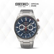 Jam Tangan Pria Seiko Chrongoraph SSB407P1 SSB407 Quartz Stainless Original