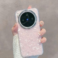 Vivo X300 X200 5G Casing Vivo X300 X200 Pro Casing Shell Pattern Hard Shell Shockproof Pink Phone Ca