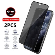 2Pcs For Blackview Wave Shark Color 8C 8 6C 9 Anti Spy Privacy Tempered Glass Film For Blackview BV9