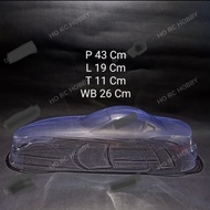 Body Clear RC 1/10 BMW sedan model