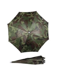 頭戴式雨傘帽,遮陽,防曬,釣魚,防雨,採茶,帽子雨傘,雨衣