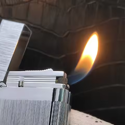 Oblique Flame Repair Upgrade Screw Metal Nozzle For Dupont L2/Gatsby Gas Lighter Modify To Pipe Ligh