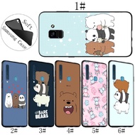 Samsung Galaxy J6 A6 Plus A7 A8 A9 2018 Note 9 8 We Bare Bears funny Phone Case