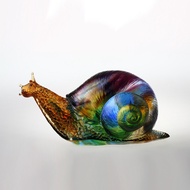 Snail Glass Ornaments Creative Glass Gifts Manufacturers Ready Stock All Kinds of Glass Crafts 9BGX