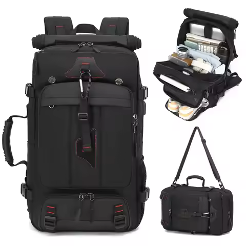 Travel Backpack for Men Boarding, Casual Men's Backpack for Travel, Large Backpack for Travel, 70 Li