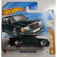 Hotwheels Mercedes Benz 500 E Green Short card Case C 2025