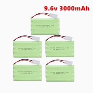 9.6v 3000mah Rechargeable Battery For Rc toys Cars Tanks Robots Gun NiMH Battery AA 9.6v 2400mah Bat