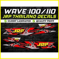 Wave 100 JRP x Daeng Decals Sticker (RED)