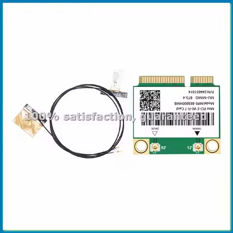 Mini-Pcie BE200 WIFI7 8774M Tri Band 2.4G/5G/6Ghz Wireless Network Wifi Card Adapter WiFi 7 Adapter 
