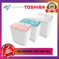 MESIN CUCI TOSHIBA VH-H95MN WR / VH-H95MN WB / VH-H95MN , 2 TABUNG