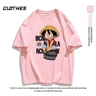 Top t Upper Height High-End codfashion Printed One Piece Summer Retro ins Men's Women's Shirt Cartoo