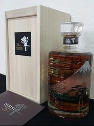 高價回收 威士忌whisky 日本威士忌 響Hibiki 響21年 富士風雲圖 響21年 普通版