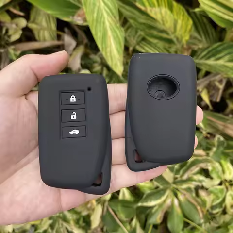 For Lexus NX GS RX ES GX LX RC IS 250 200 350 300H 450H CT200 RX270LX NXIS 3 Button Silicone Car Key