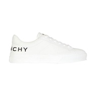 [Tax Included] Ready Stock Givenchy Givenchy Men's White Cowhide Letter Printed Round Toe Low-Top Sn