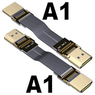 [Sheingka]ADT-Link FPV HDMI 2.0มาตรฐานชายกับชายสายแบนประเภท A-A ในตัวขยายสายเคเบิ้ลสนับสนุน2พัน/144เ