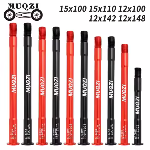 MTB Thru Axle 15x100 15x110 12x142 12x100 12x148 Road Bicycle Wheel Axle 12mm 15mm Hub Thru Axle For