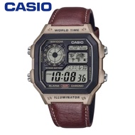 Casio Men's Watches AE-1200WHL-5A Casio Digital Sports Watches Jam Casio Lelaki Leather Band Watches