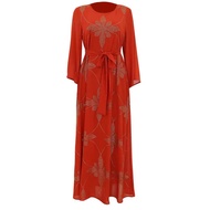 Eid Morocco Muslim Women Party Dress Abaya Diamond Ramadan Chiffon Dubai Abayas Kaftan Gamis Elegan