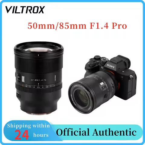 VILTROX 50mm/85mm F1.4 Pro Auto Focus Full Frame Large Aperture Lens for Sony A7 A7R A7RII A6700 A66