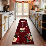 12.13.06 Simple Modern Christmas Atmosphere Long Strip Carpet Aisle Crystal Fleece Carpet Fashion Si