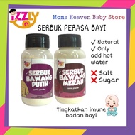 IZZLY BABYFOOD - NATURAL HOMEMADE SERBUK BAWANG PUTIH DAN SERBUK BAWANG MERAH HALAL- UNTUK BAYI 7,8,