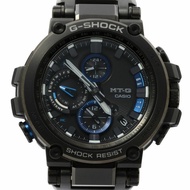 卡西歐 G-SHOCK MTG MTGB1000 系列 MTGB1000BD1AJF 男士模擬腕錶，黑色樹脂/不鏽鋼