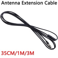 Car Radio Antenna Extension Cable 35cm/1m/3m Car FM AM Radio Car Antenna Extension Cable Cord DIN Pl