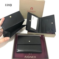 Dompet Aigner Original / Aigner Small Wallet Black
