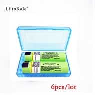 Liitokala 6pcs/lot Original For Panasonic 18650 2900mah battery  NCR18650 PF  Lithium Rechargeable b