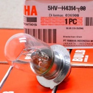YAMAHA 5HV 5LL H4314 00 12V 25W FRONT BULB T19 BULB