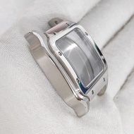 33mm Women's Square Watch Dense Base 316L Stainless Steel Case Mineral Glass for 2813 Movement