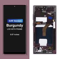 For Samsung S22 Ultra For AMOLED S908 S908B S908U S908W S908E LCD Display Touch Screen Digitizer Ass