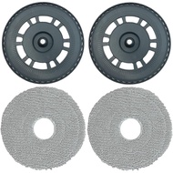 Ytaland 2 Pack Replacement Mop Pads Holder for Dreame L10s Pro Ultra Heat /X40 Ultra/ L20 Ultra Robo