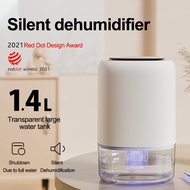 Hysure Q4 Dehumidifier Dehumidification 1.4L Transparent tankDehumidifier Mini dehumidifier Househol