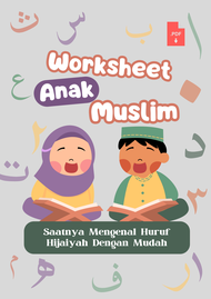 10000 HAL Worksheet Anak ISLAMI BELAJAR AGAMA ISLAM Buku untuk TK PAUD Playgroup Preschool / Workshe