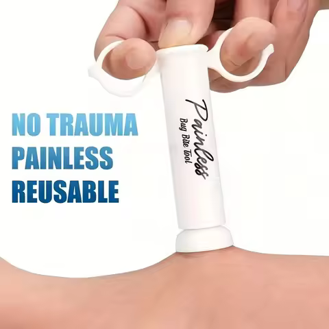 Bug Bite Suction Tool Bug Bites/Bee/Wasp Stings Venom Extractor Itch Relief Natural Insect Bite Reli