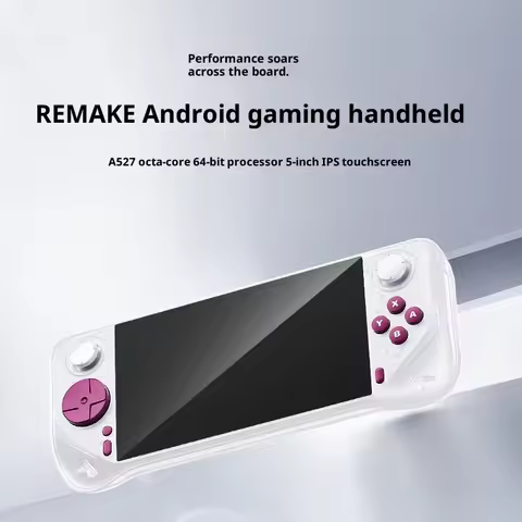 New E6max Handheld Game Console Dual System Android 5-Inch Full Fit Screen Handheld Game Console 4 T